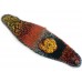 Dark Multi Knit Flower Headband Fall Colors Dark Multi Knit Flower Headband Fall Colors