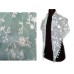 Mint White Embroidery Flowers Scarf Mint White Embroidery Flowers Scarf
