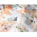 Peach Floral Lace Bottom Hem Cardigan