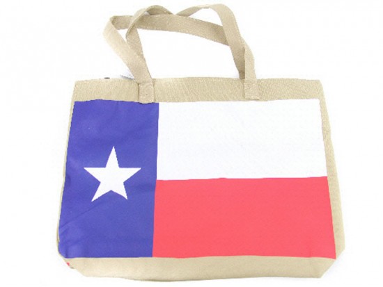 Red White Blue Texas Flag Tote Bag