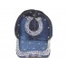 Horseshoe Crystal Dark Blue Denim Ball Cap Horseshoe Crystal Dark Blue Denim Ball Cap