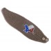Brown Knit TEXAS Crystal Headband
