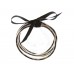 Animal Print Sparkle Rope Bracelet 5pc Set