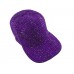 Purple Crystals Purple Ball Cap