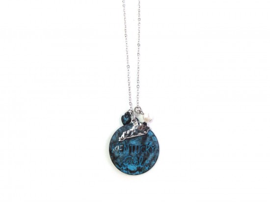 Patina Kentucky Girl Necklace