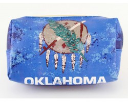 Blue Indian Oklahoma Vinyl Bag Accessory