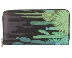 Multi Cactus Zipper Wallet