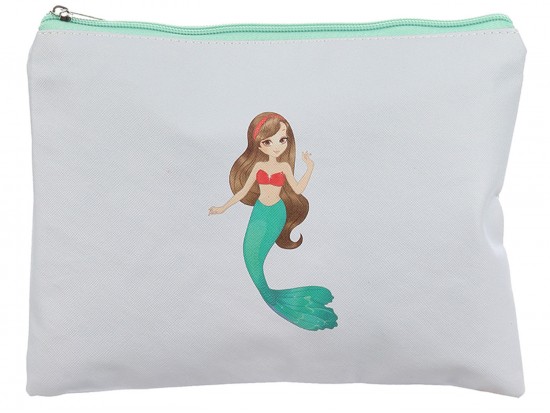 Multi Mermaid Zipper Makeup Bag