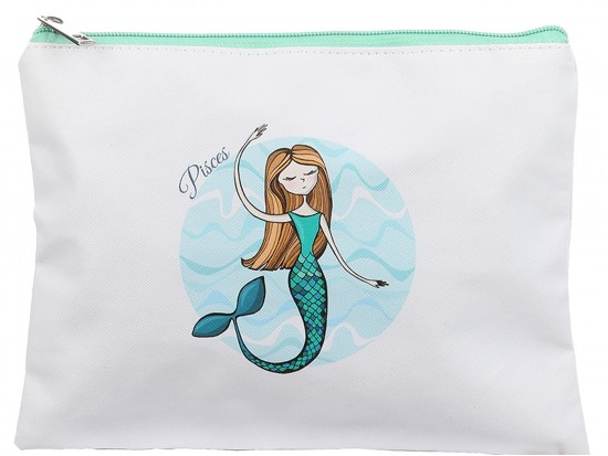 Multi Mermaid Zipper Makeup Bag