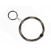 Black Gold Crystal Bangle Key Chain