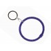 Blue Crystal Bangle Key Chain