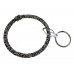 Gray Multi Crystal Bangle Key Chain