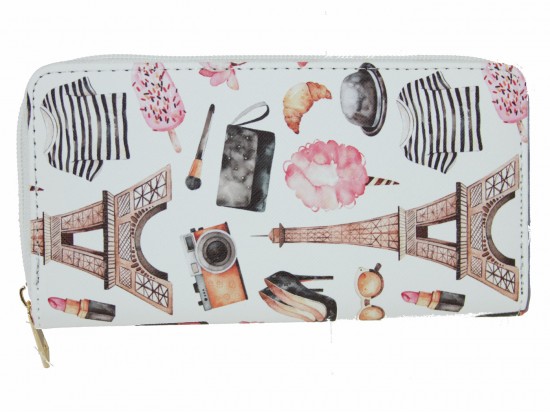 Multi Pairs Theme Zipper Wallet Multi Pairs Theme Zipper Wallet