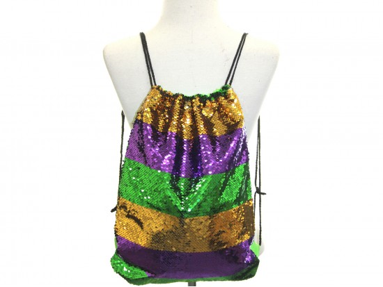 Mardi Gras Sequin Backpack