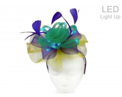 Mardi Gras Bouquet LED Light Up Headband Hat