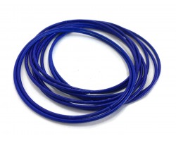 Blue Guitar String Bracelet 10pc Set