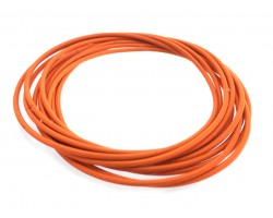 Orange Guitar String Bracelet 10pc Set