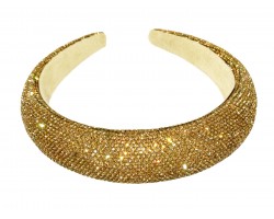 LCT Golden Crystal Hard Headband