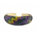Mardi Gras Wavy Crystal Hard Headband Mardi Gras Wavy Crystal Hard Headband