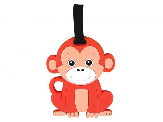 Monkey Silicone Luggage Tag