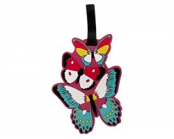 Multi Butterflies Silicone Luggage Tag