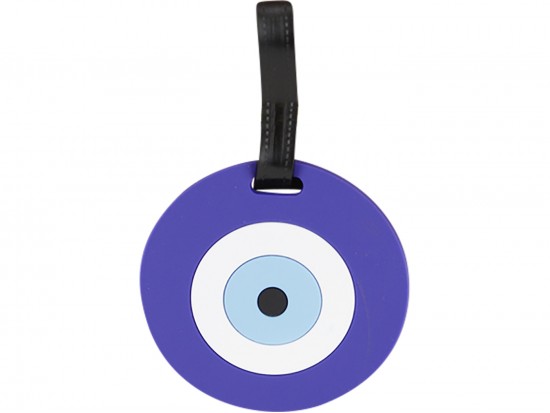Blue Evil Eye Silicone Luggage Tag Blue Evil Eye Silicone Luggage Tag