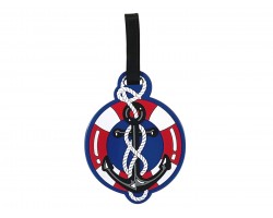 Blue Anchor Silicone Luggage Tag