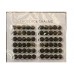 Hematite Crystal Shoelace Charm 12pc Set