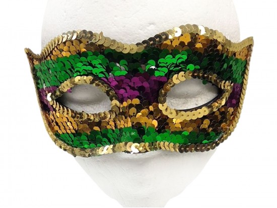 Mardi Gras Sequin Mask Mardi Gras Sequin Mask