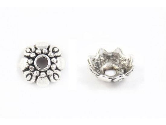8 Petal Design Daisy Flower Bead Cap 8 Petal Design Daisy Flower Bead Cap