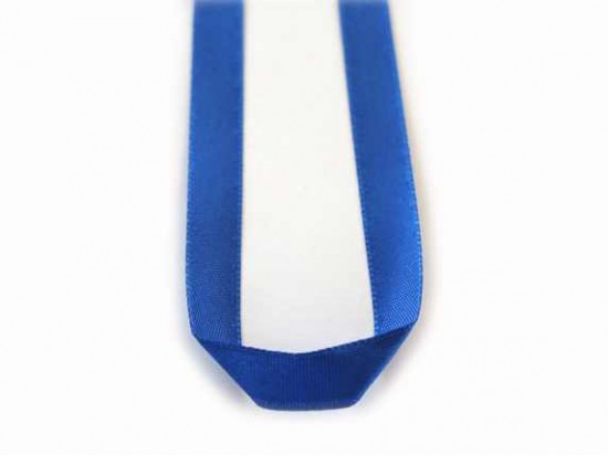 16" Royal Blue Satin Ribbon Necklace