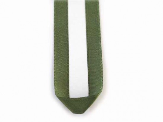 16" Green Satin Ribbon Necklace