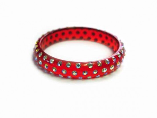 Light Siam Kids Crystal Bangle Bracelet