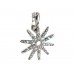 Crystal AB Spur Pendant
