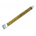Topaz Yellow Crystal Strap Bracelet With Silver Heart Clasp Topaz Yellow Crystal Strap Bracelet With Silver Heart Clasp