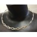 Silver Open Cut Icthuse Fish Flat Neck Cuff Choker