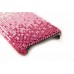 Hot Pink Rose Clear Crystal iPhone 4 & 4S Cell Case