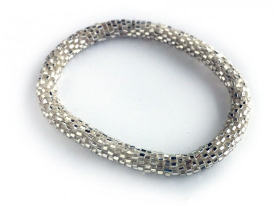 Silver Genuine Nepal Hand Crafted Roll On Mission Bracelets