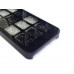 Black Jet & Clear Crystal Box Window iPhone 5 Cell Phone Case