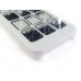 White Jet & Clear Crystal Box Window iPhone 5 Cell Phone Case