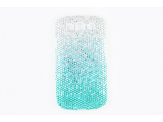 Teal Fade Crystal Galaxy S III Cell Phone Case