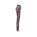 Light Multi Pink Turquoise Black Tribal Leggings
