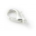 Silver Plate Lobster Claw Clasp X-Lg 12x24mm