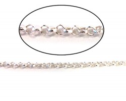 Silver Shiny 5mm Rolo Chain
