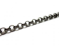 Gunmetal 7 mm Rolo Chain