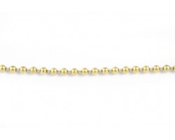 Brass Plate 3mm Bead Chain #6
