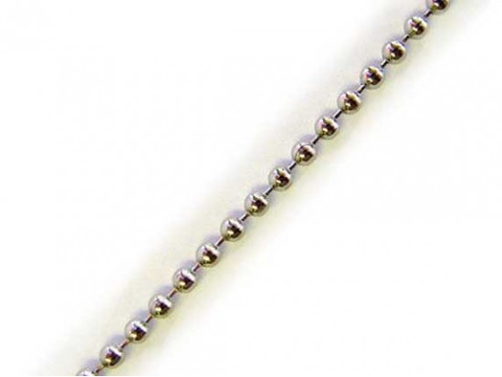 Nickel Plate 4mm Bead Chain #8