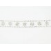 Clear Crystal Flower Double Silver Stretch Headband Clear Crystal Flower Double Silver Stretch Headband
