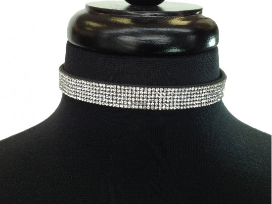 Clear Crystal Choker