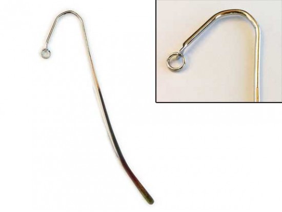 Silver Hook Bookmark Component